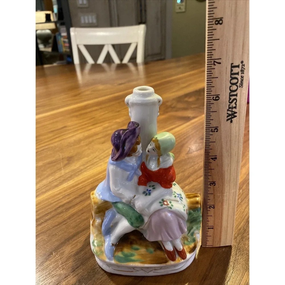 Vintage Couple Porcelain‎ Bud Vase Made In Japan